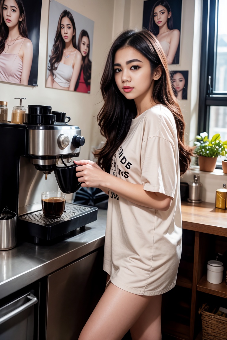 Create an editorial high-fashion finish with an editorial value of 1.25 for a luxury beauty portrait. Incorporate a contro...