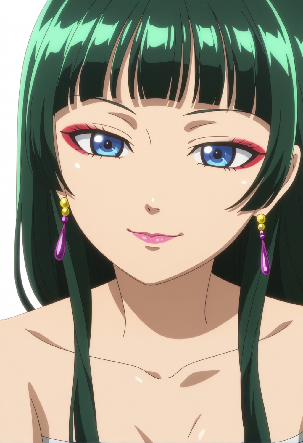 maomaoknh,  1girl,  blue eyes on Tensor.Art