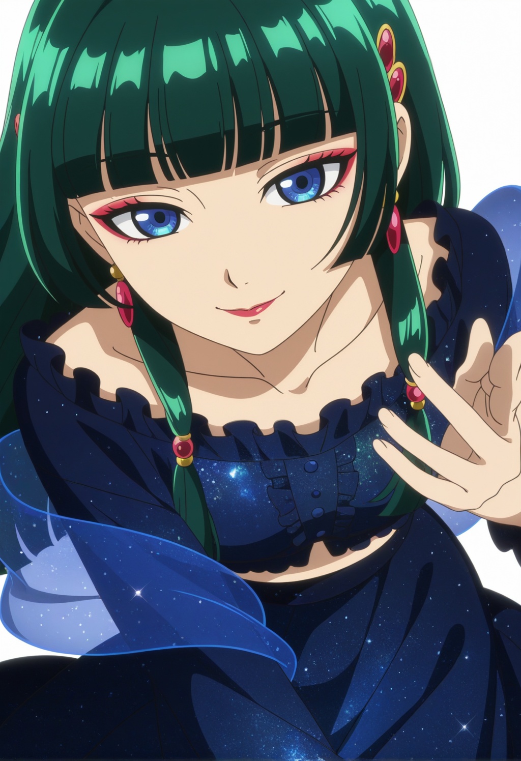 maomaoknh,  1girl,  blue eyes on Tensor.Art