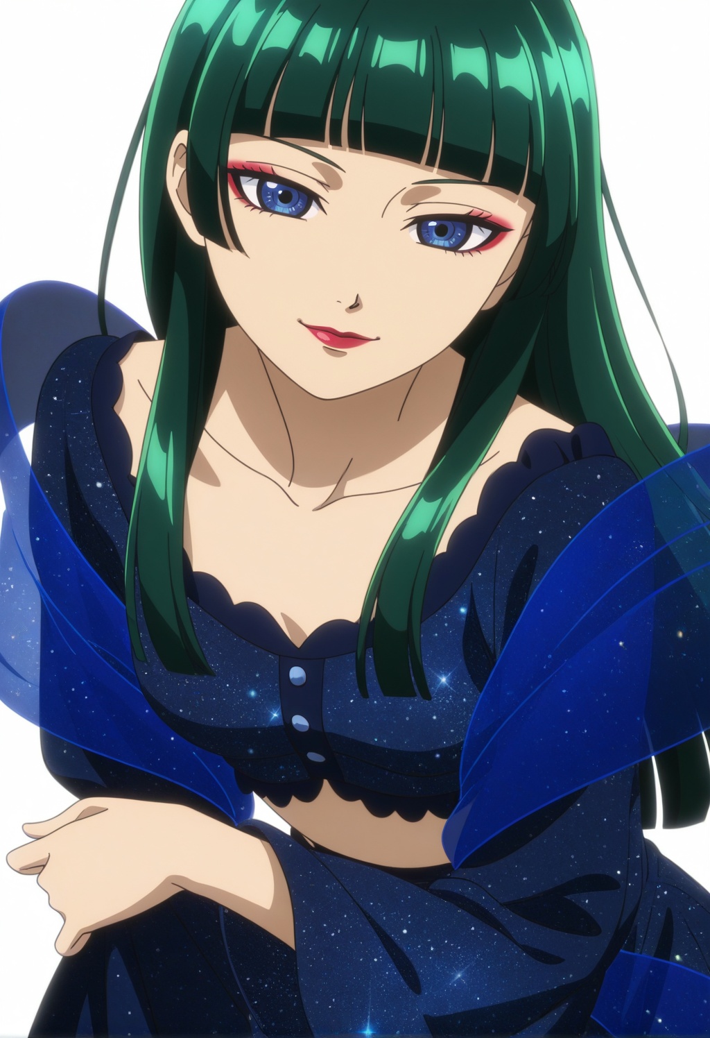maomaoknh,  1girl,  blue eyes on Tensor.Art