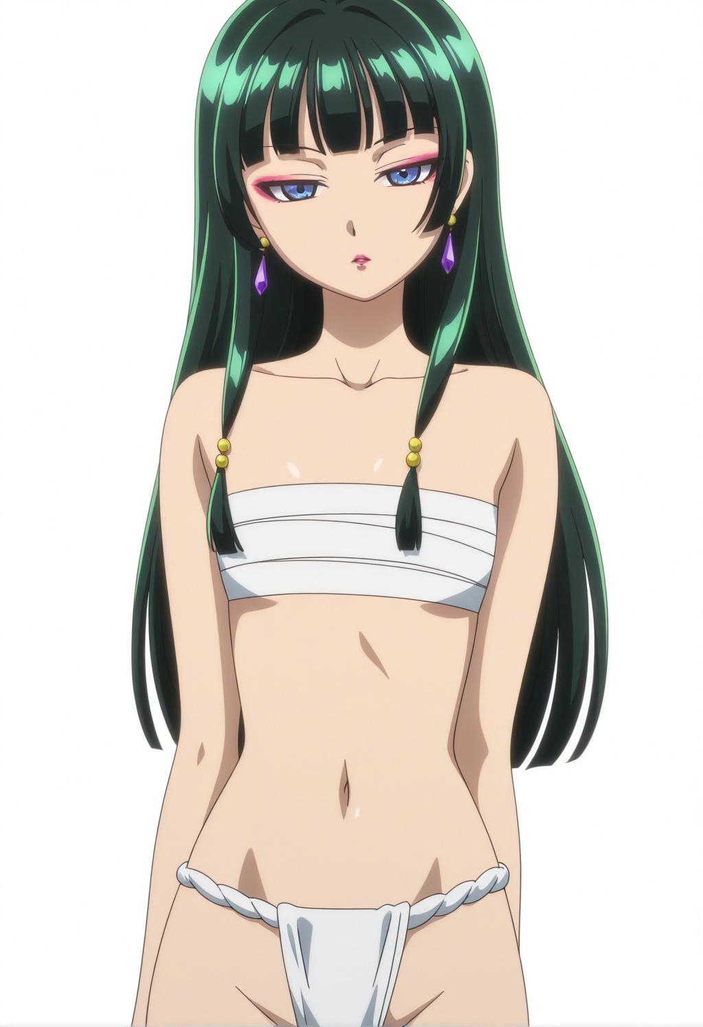 maomaoknh,  1girl,  blue eyes on Tensor.Art
