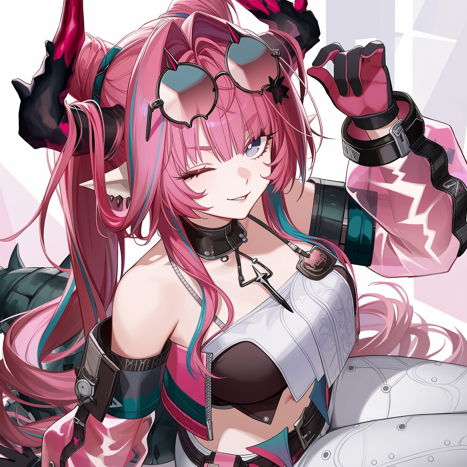 1girl,  solo,  yvonne \(arknights\) on Tensor.Art