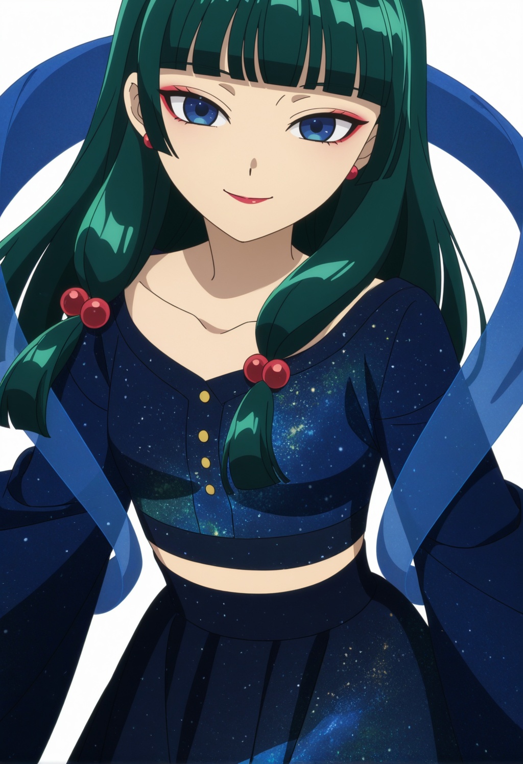 maomaoknh,  1girl,  blue eyes on Tensor.Art