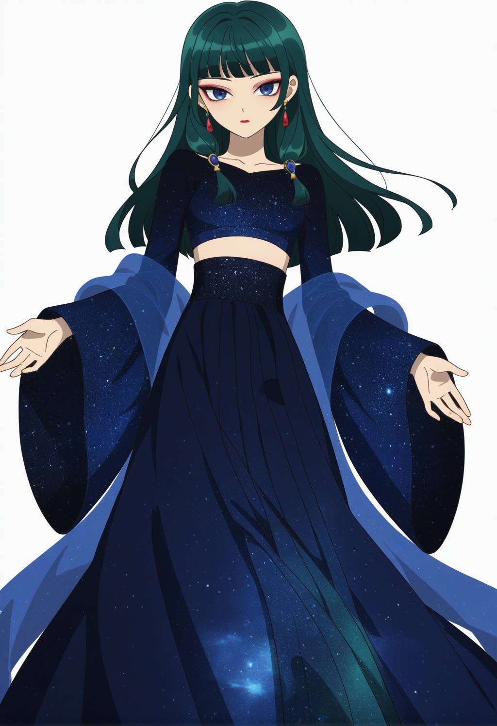 maomaoknh,  1girl,  blue eyes on Tensor.Art