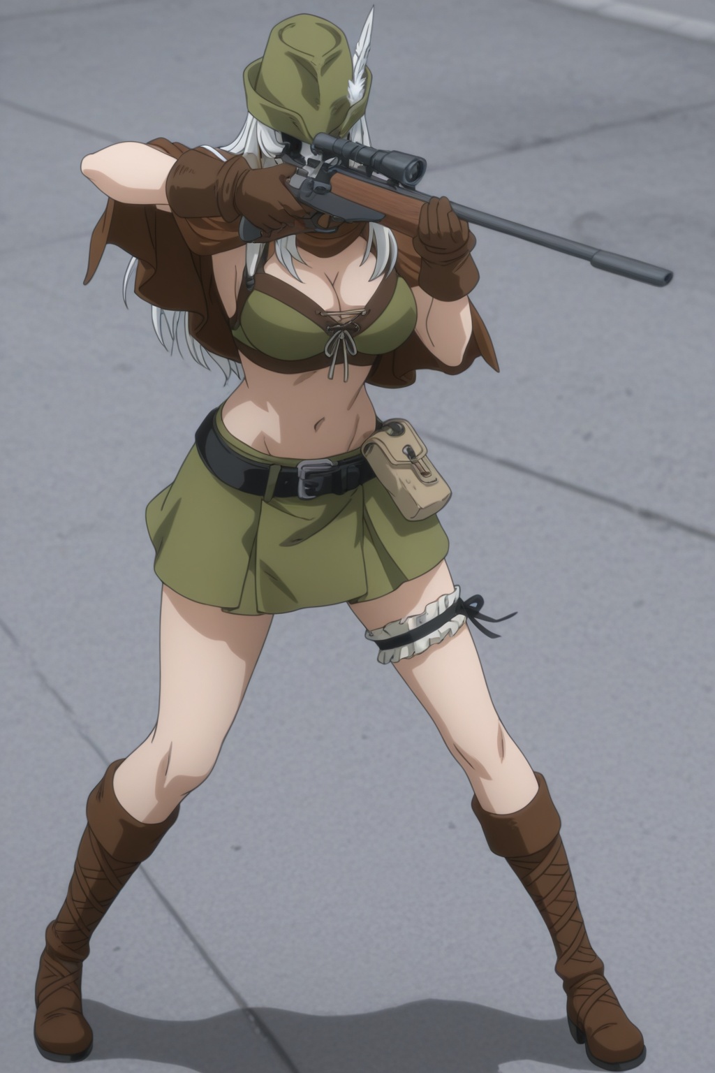 Wh1te_F3ath3r_Tenkuu,  solo,  1girl on Tensor.Art