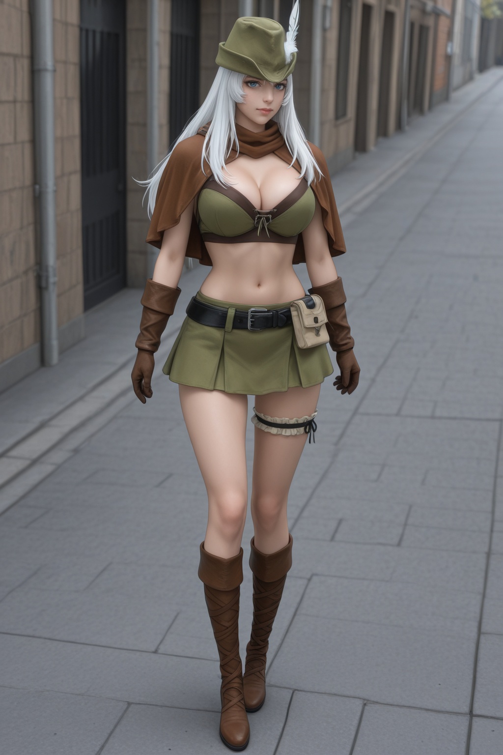 Wh1te_F3ath3r_Tenkuu,  solo,  1girl on Tensor.Art