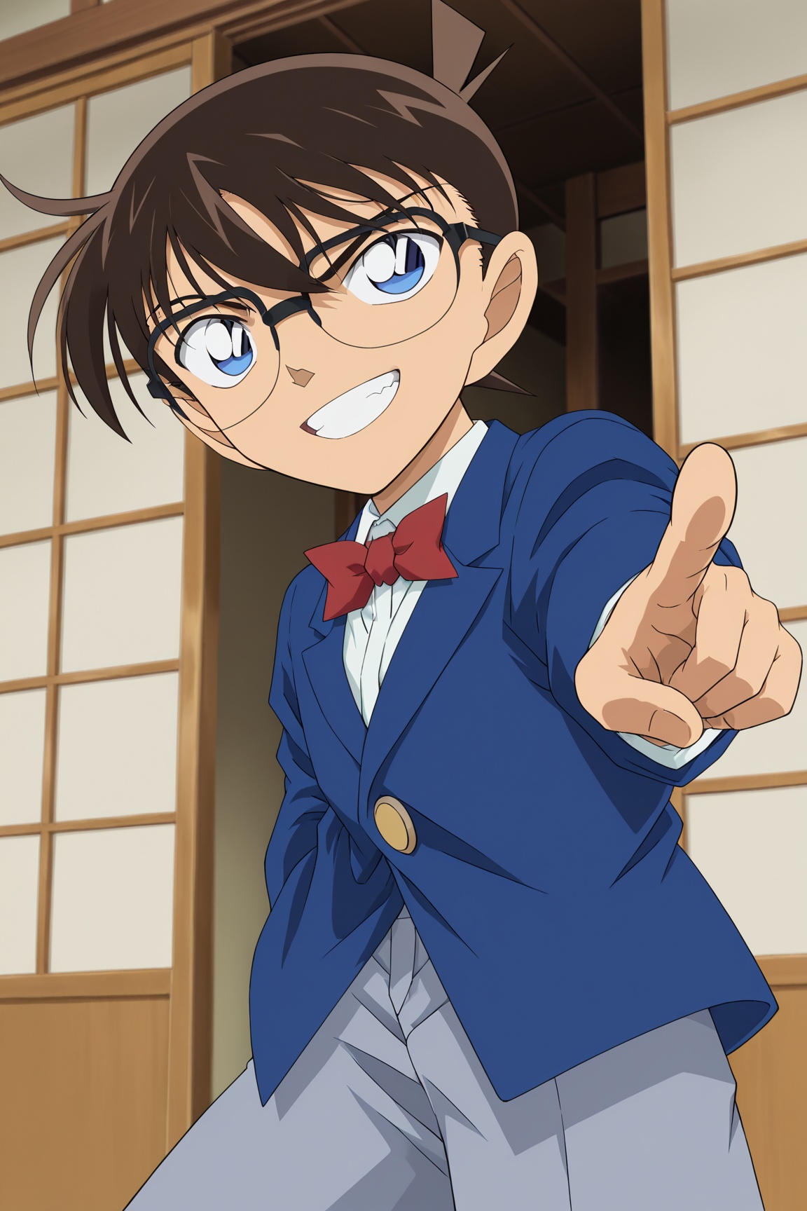 1boy,  Conan_Edogawa,  brown hair on Tensor.Art