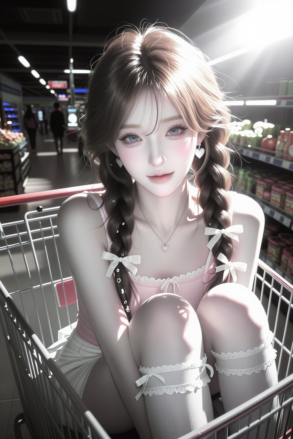 blooming,  eye level camera,  soft bloom on Tensor.Art