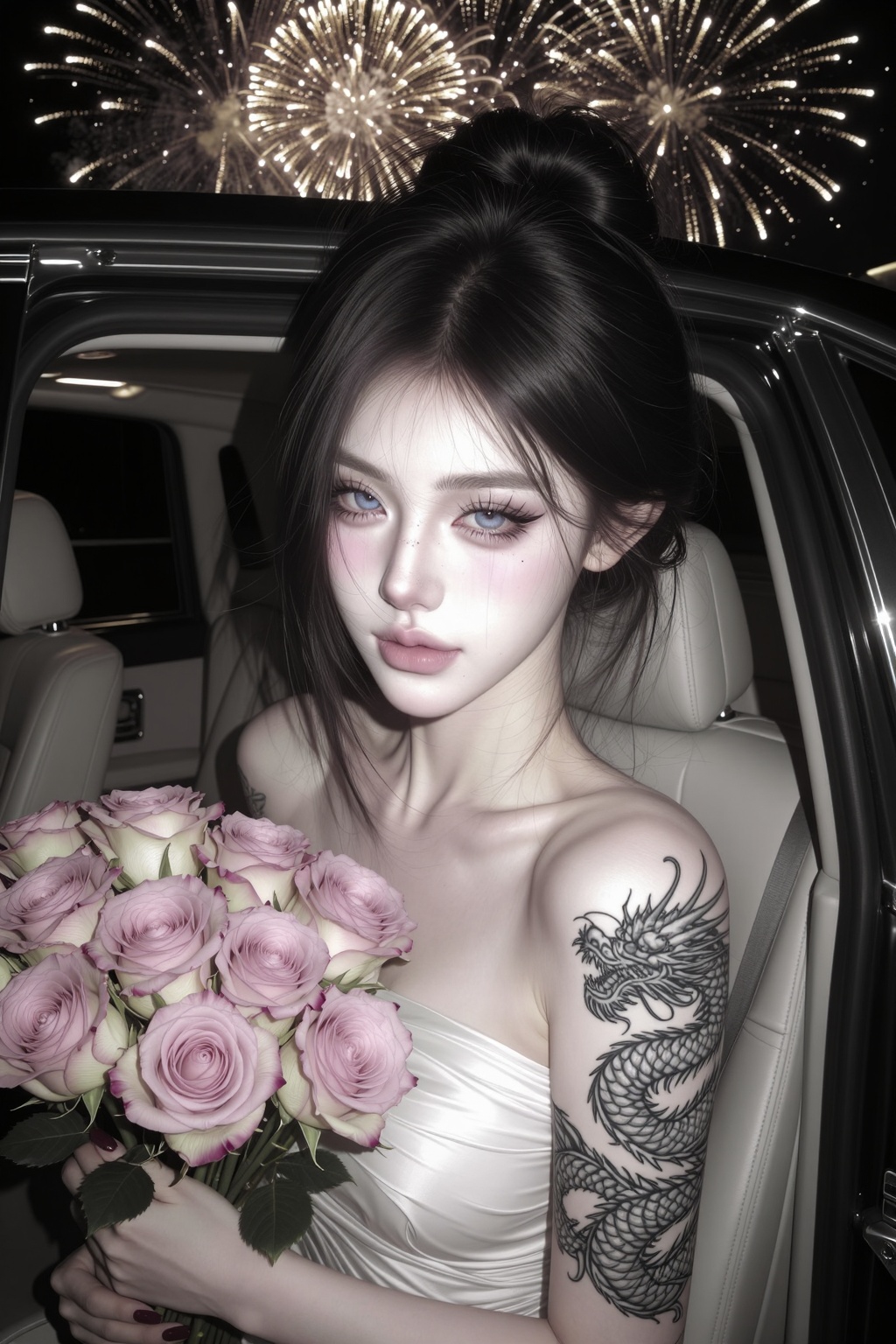 mimi,  eye level camera,  soft bloom on Tensor.Art