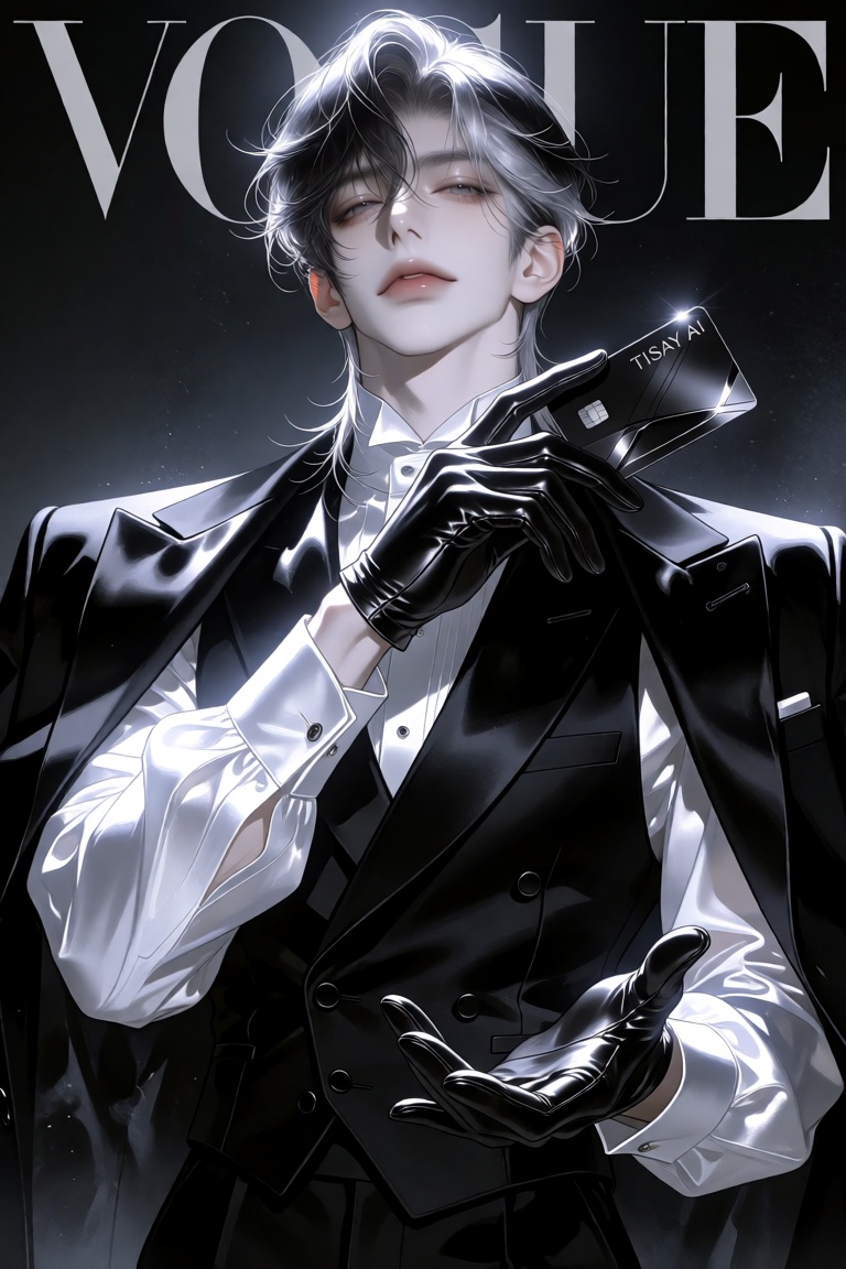 semi-realistic 2.5D portrait of an elegant young ***** man with very pale porcelain skin,  smooth luminous complexion,  re...