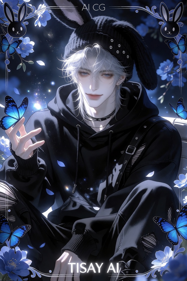 (very bottom tasteful position medium centered glowing bottom stylish text "TISAY AI"),  (top title text,  top centered to...
