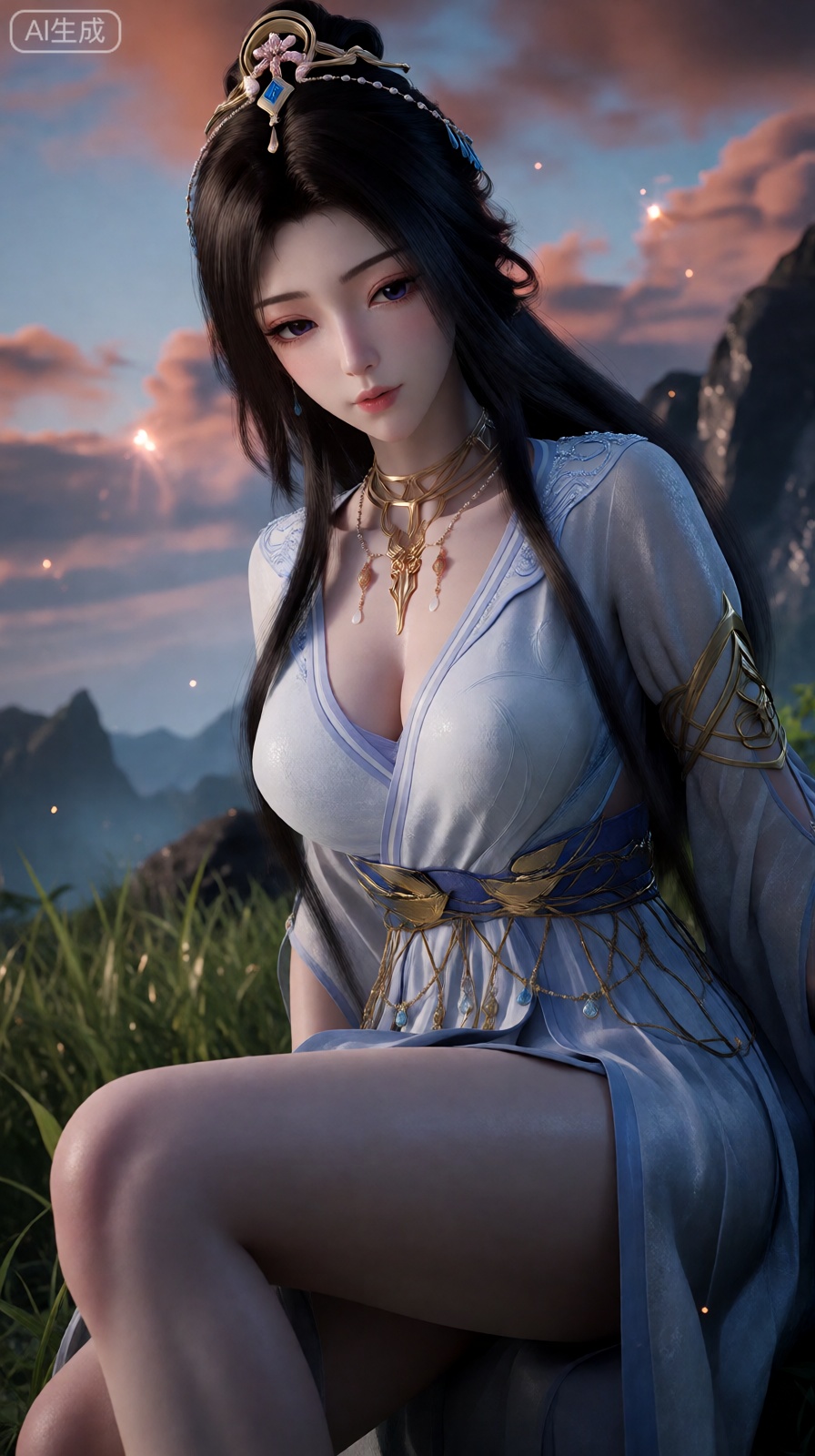 ziling2,  皮肤娇嫩,  皮肤白皙 by 歪一歪 on Tensor.Art
