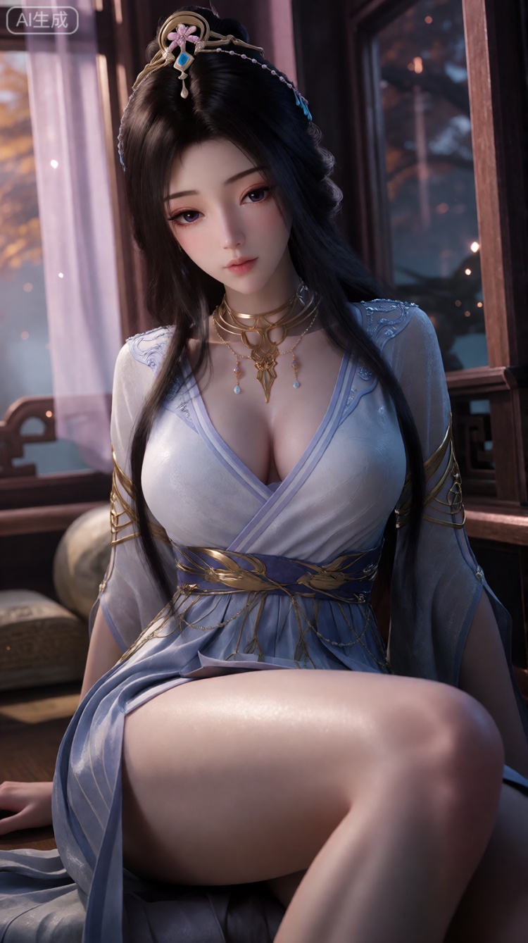 超还原-白衣紫灵2 by 歪一歪 on Tensor.Art