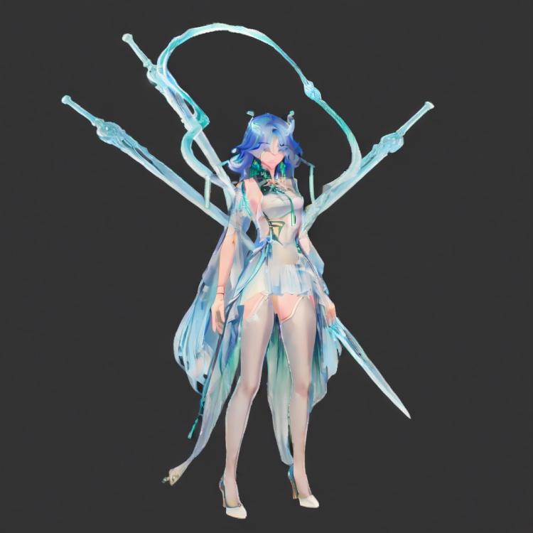 鸣潮-清宵Qingxiao by MQ by MasterQ on Tensor.Art