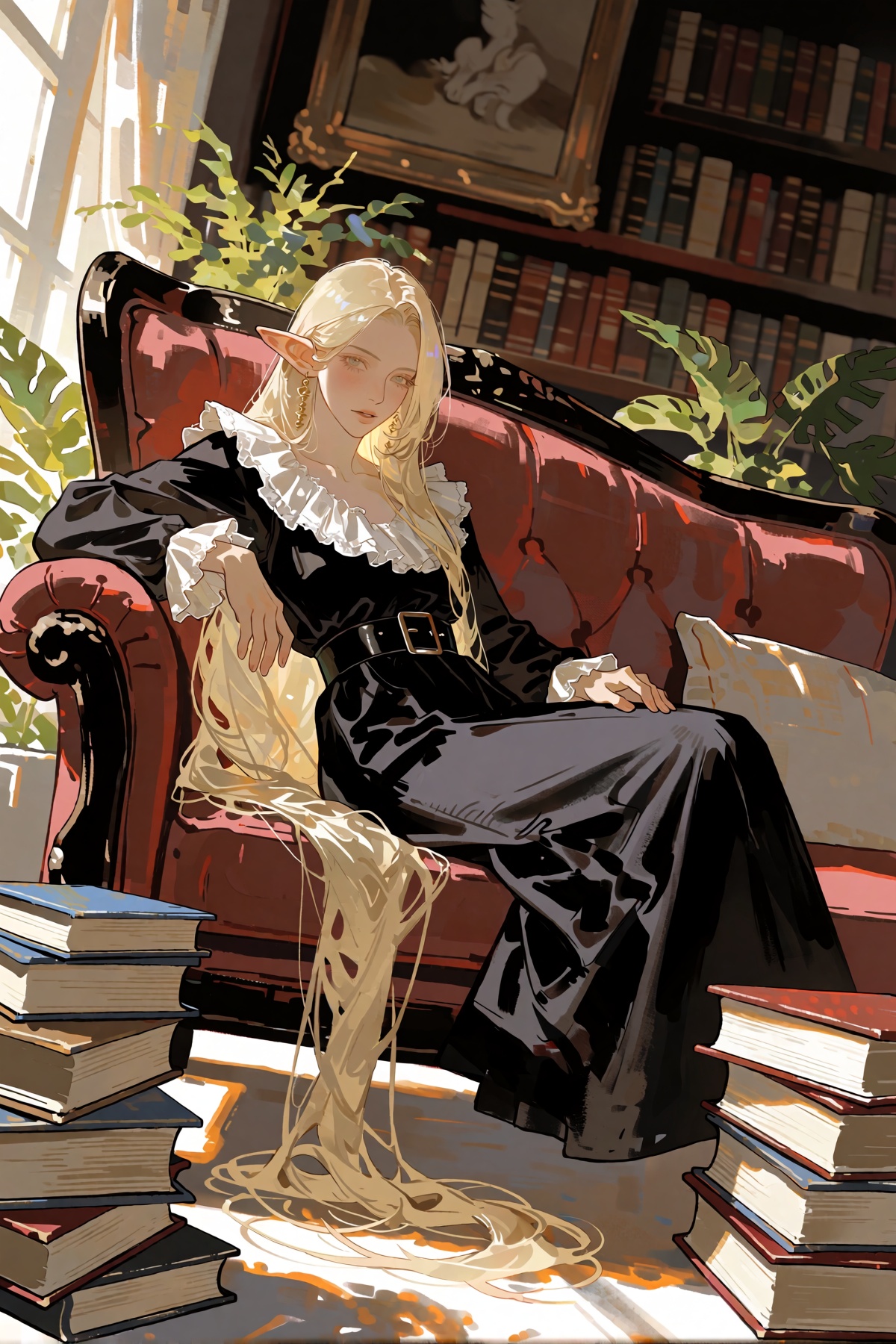 EZ_VI,  1girl,  elf on Tensor.Art
