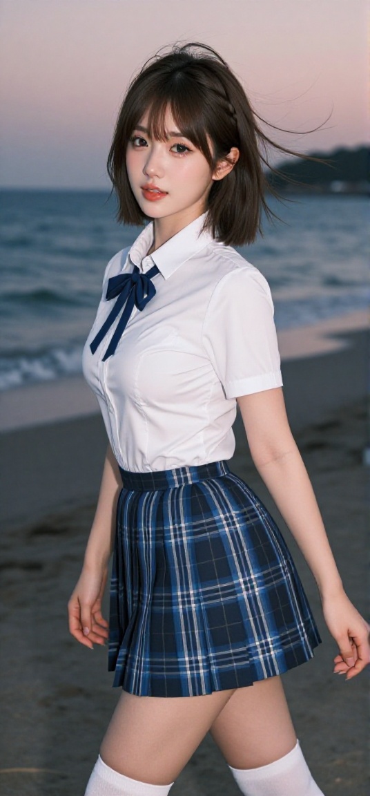 1girl solo ,  from above,  upper body on Tensor.Art