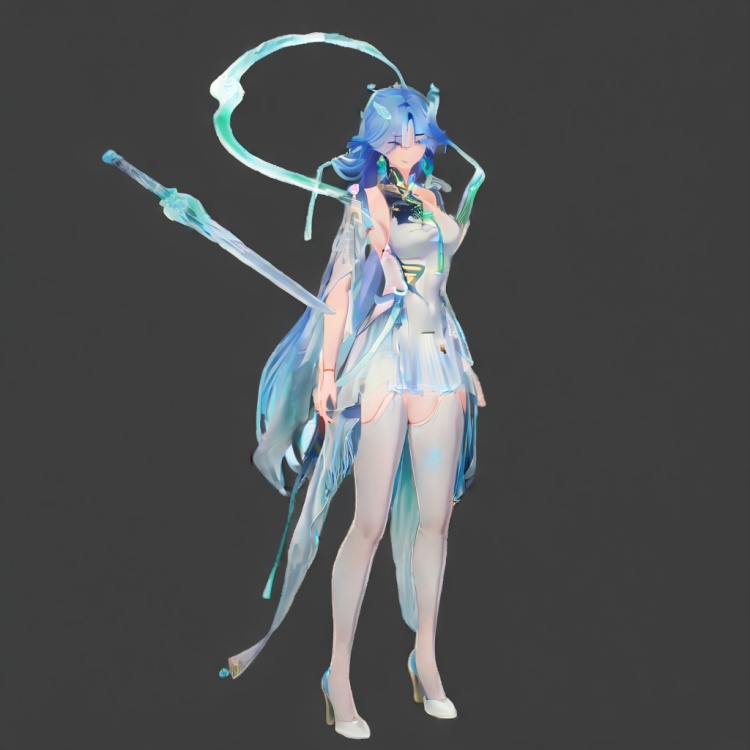 鸣潮-清宵Qingxiao by MQ by MasterQ on Tensor.Art