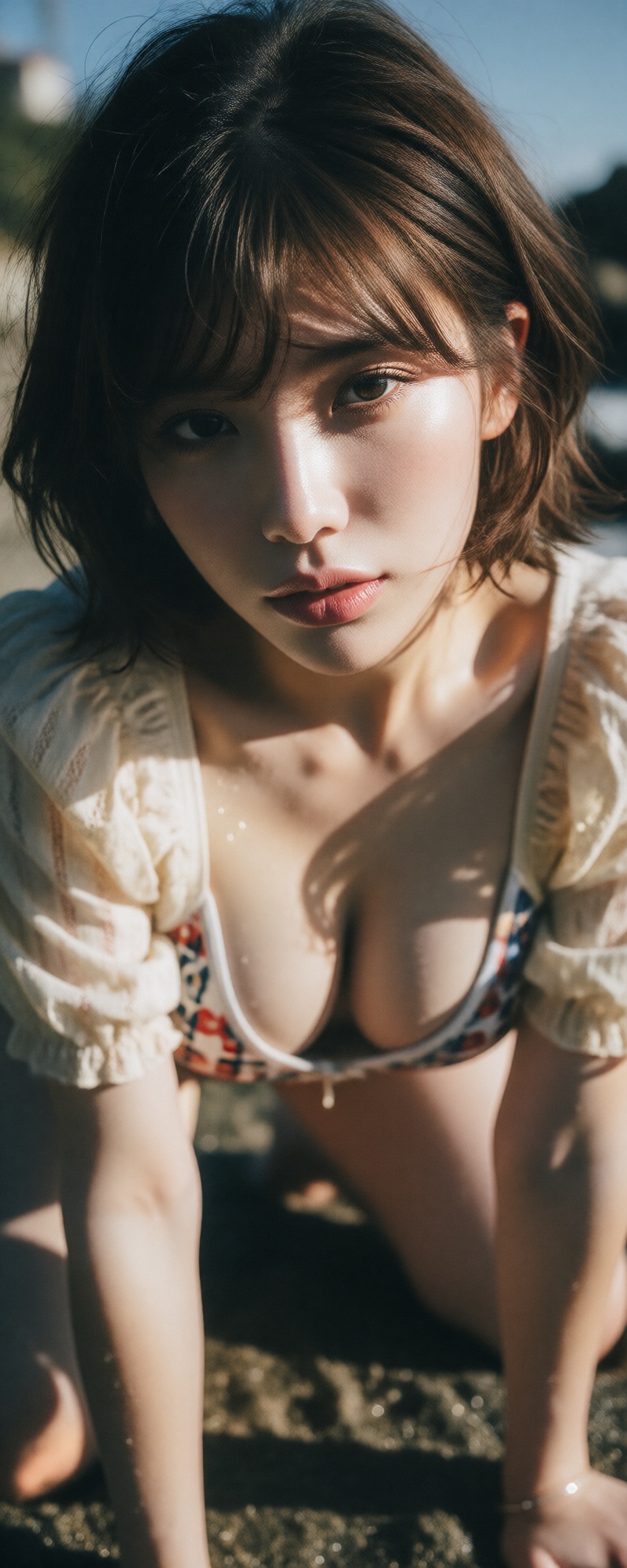 1girl,  solo,  breasts on Tensor.Art