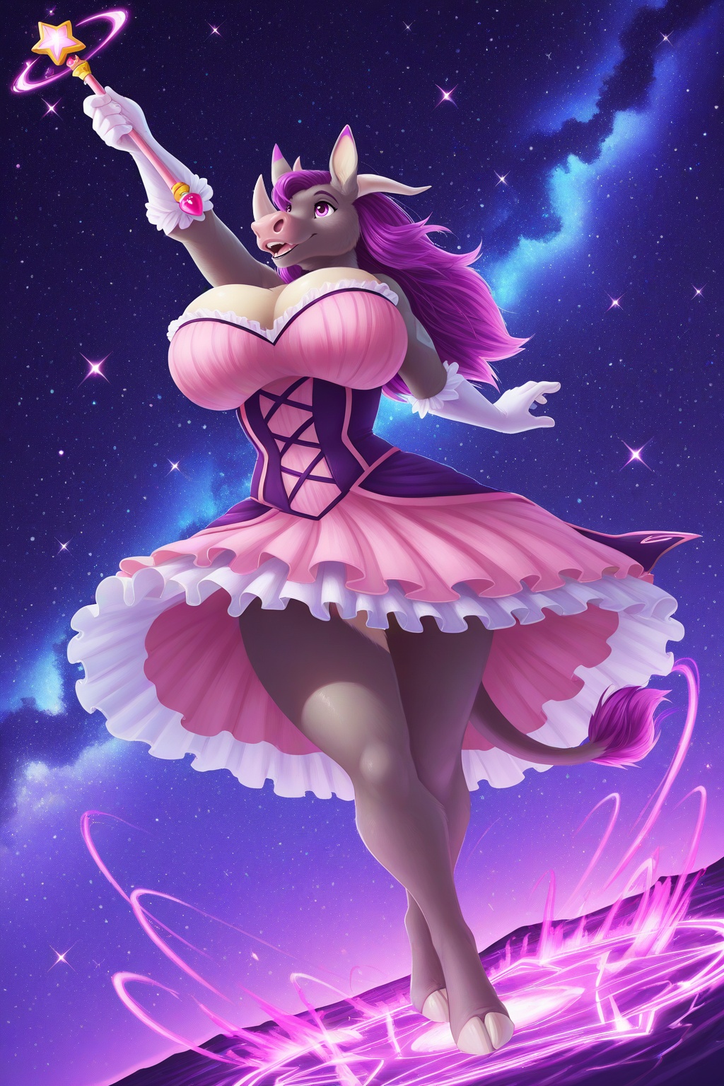 1girl,  solo,  anthro on Tensor.Art