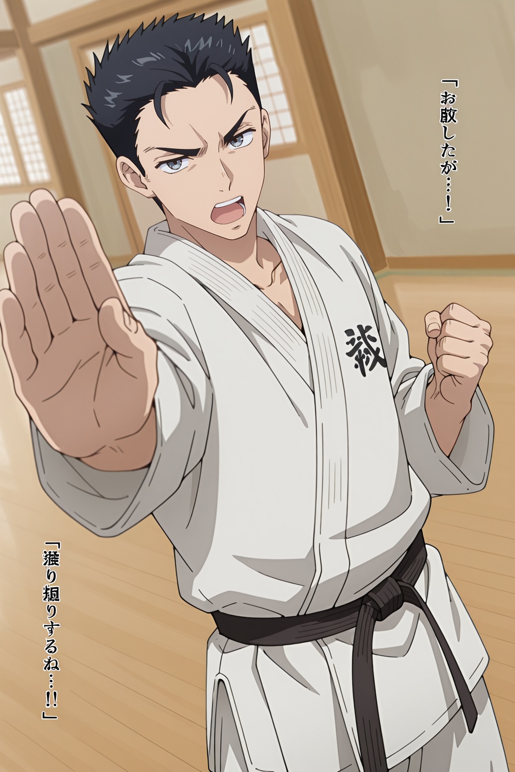 male focus,  1boy,  megumi tennoji on Tensor.Art