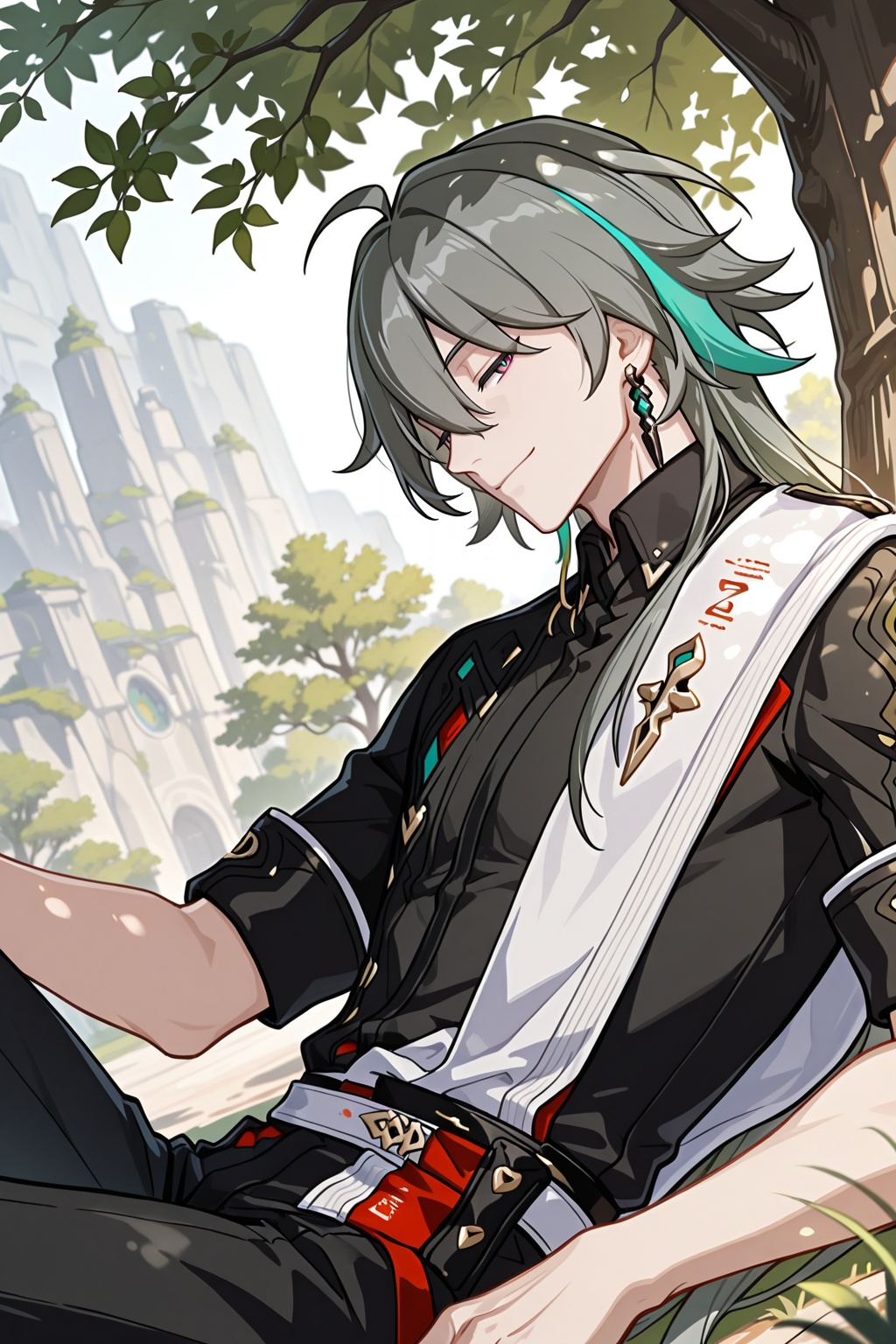 male focus,  1boy,  su \(honkai impact\) on Tensor.Art