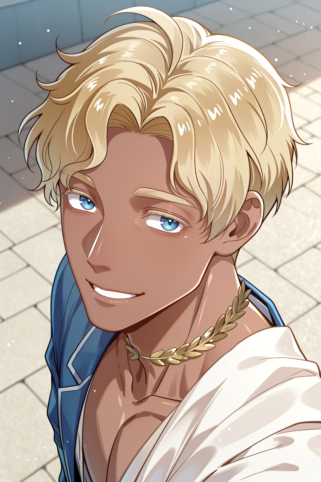 male focus,  1boy,  metatron_rmyaw on Tensor.Art
