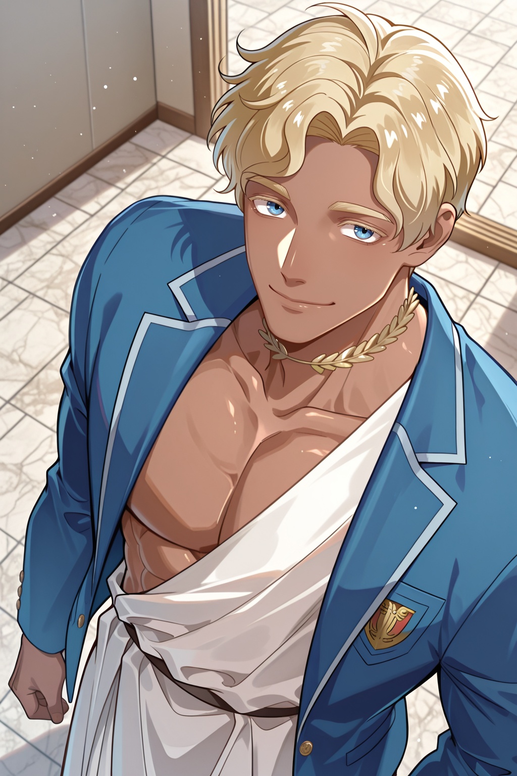 male focus,  1boy,  metatron_rmyaw on Tensor.Art