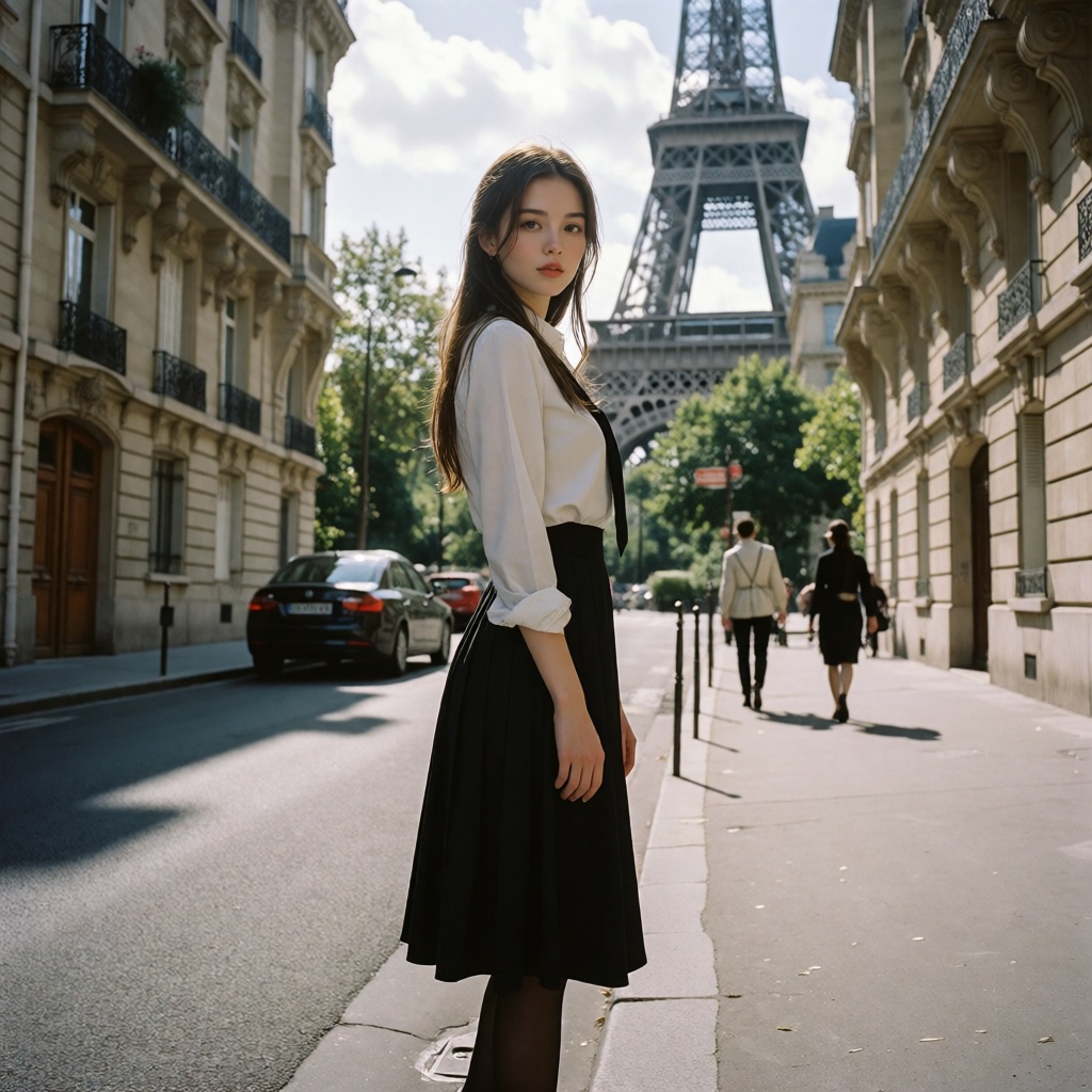 Positive tags: "1girl,  solo,  ***** woman on Tensor.Art