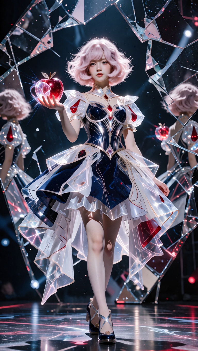 masterpiece,  ultra-detailed,  high-fashion virtual idol photography on Tensor.Art