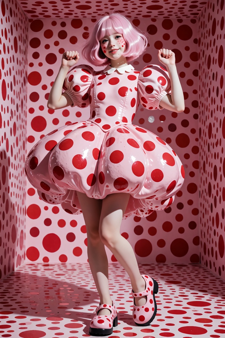 masterpiece,  ultra-detailed,  full-body surreal fashion photo on Tensor.Art