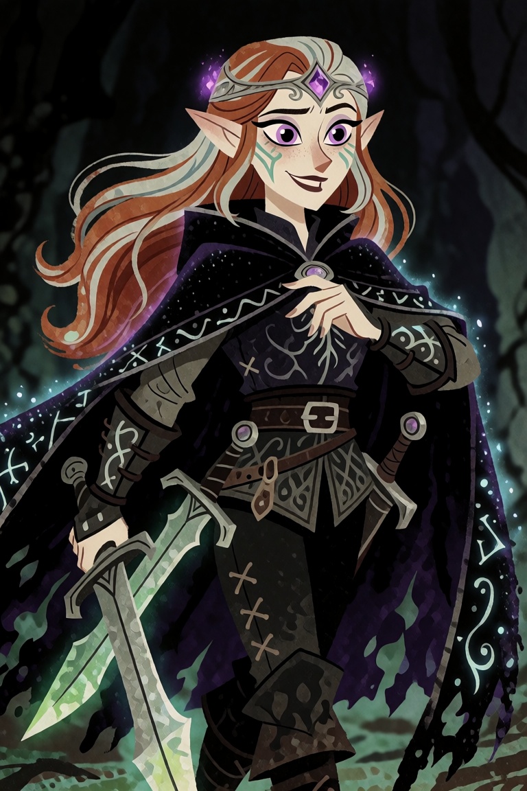 Imagine a character named Thaldrin the Shadowweaver,  a rogue with a mysterious past. Standing at 5'8",  Thaldrin has a li...