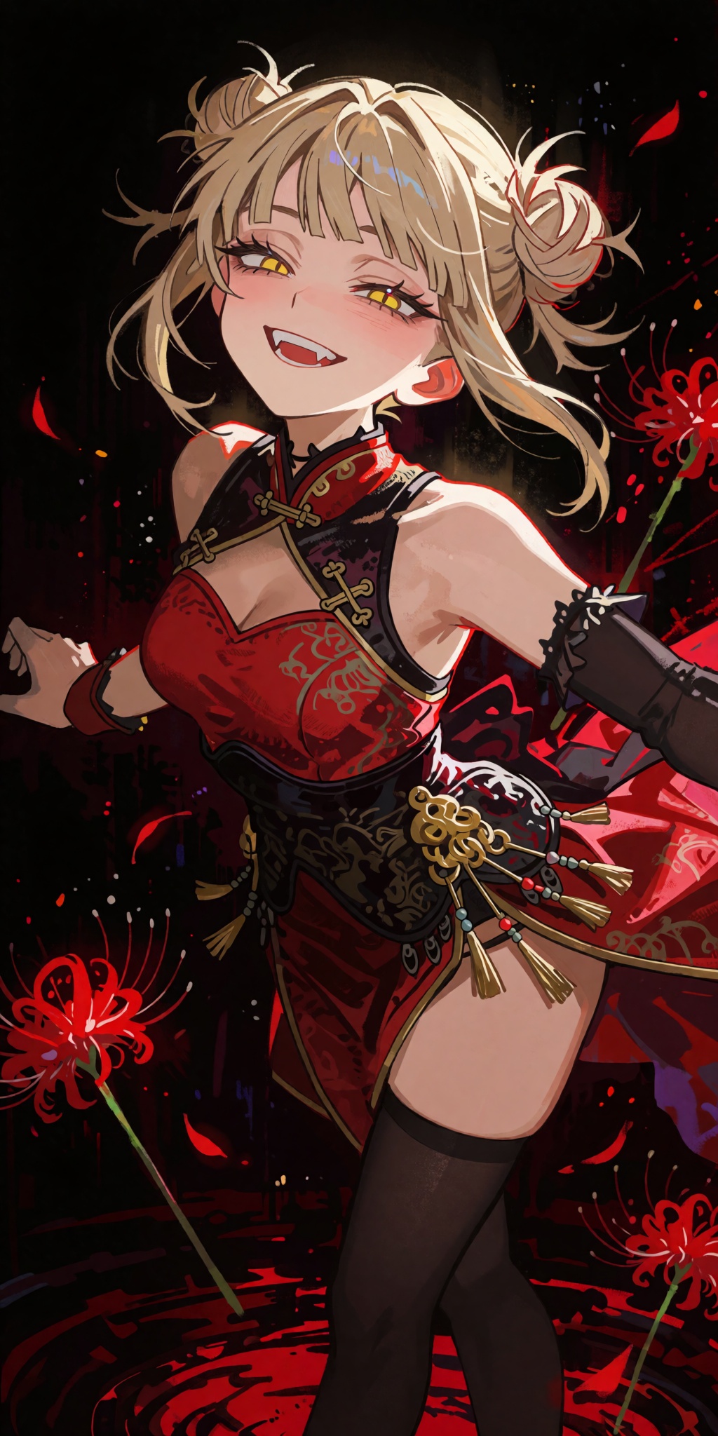 1girl,  toga himiko,  messy blonde hair on Tensor.Art