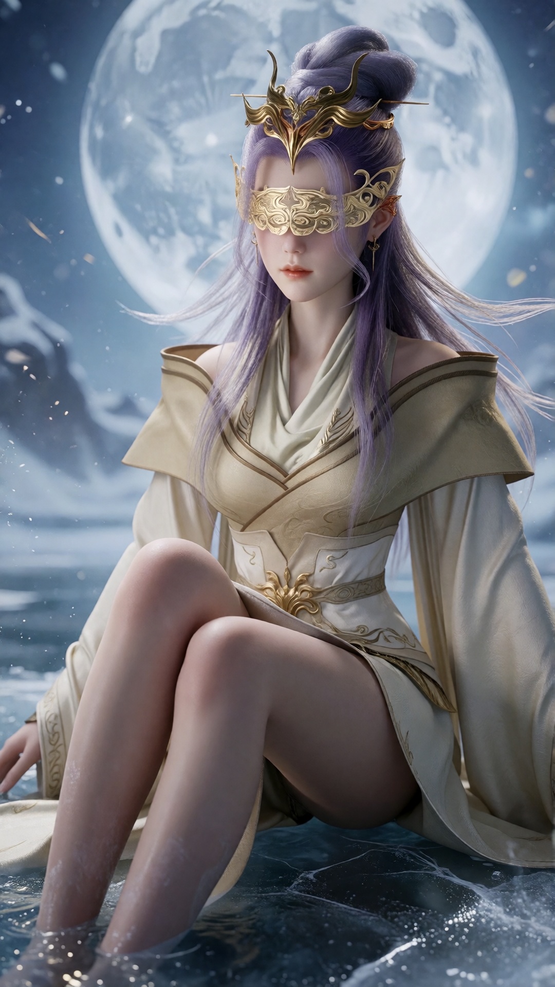 中景画面,  一位女子,  YX on Tensor.Art