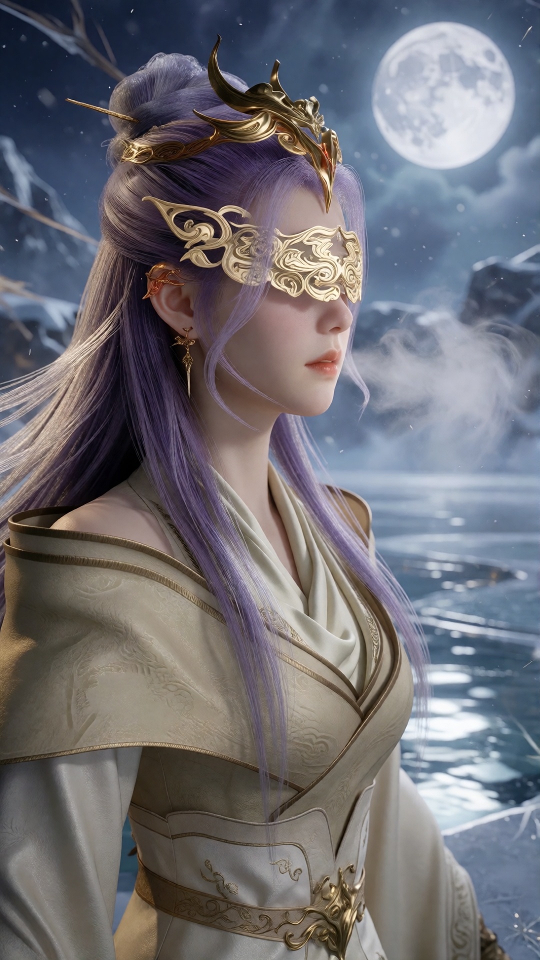 中景画面,  一位女子,  YX by 月恋-❀ on Tensor.Art
