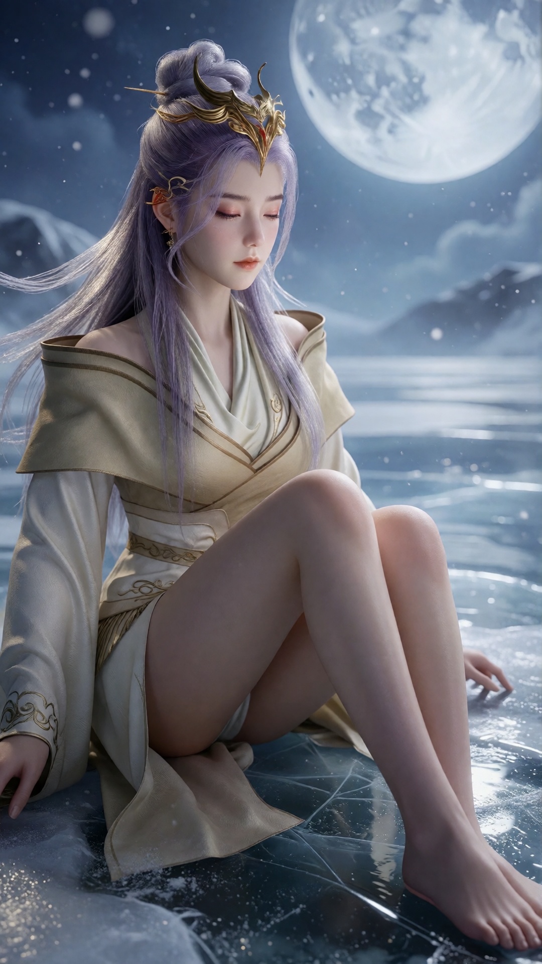 中景画面,  一位女子,  YX on Tensor.Art
