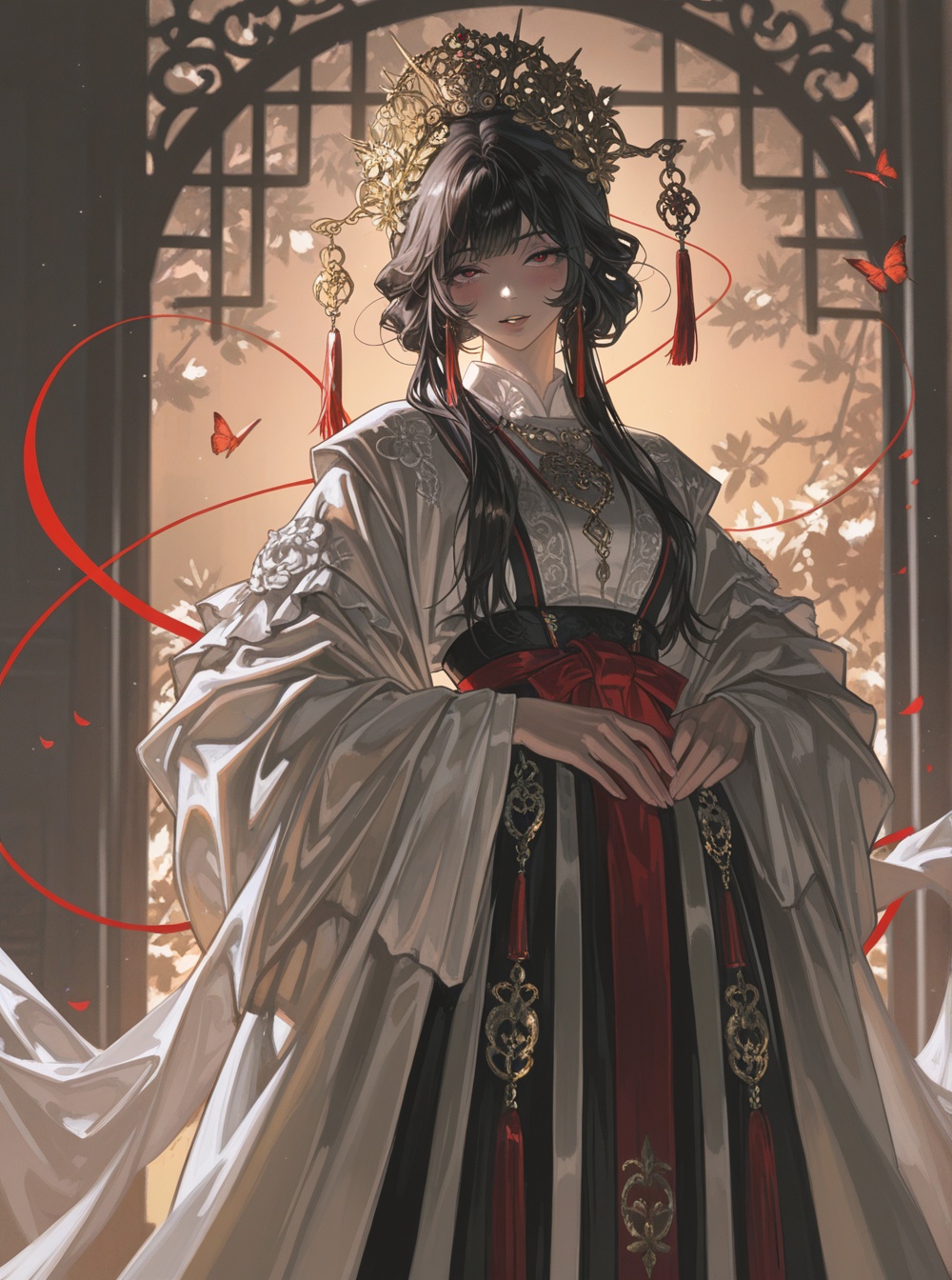 A breathtakingly beautiful,  mature,  and alluring woman with a soft on Tensor.Art