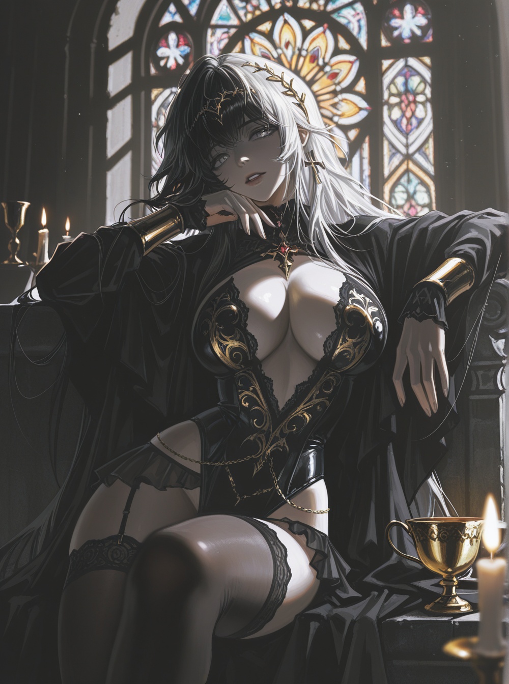 grndzro_style,  vampire,  gothic_lolita on Tensor.Art