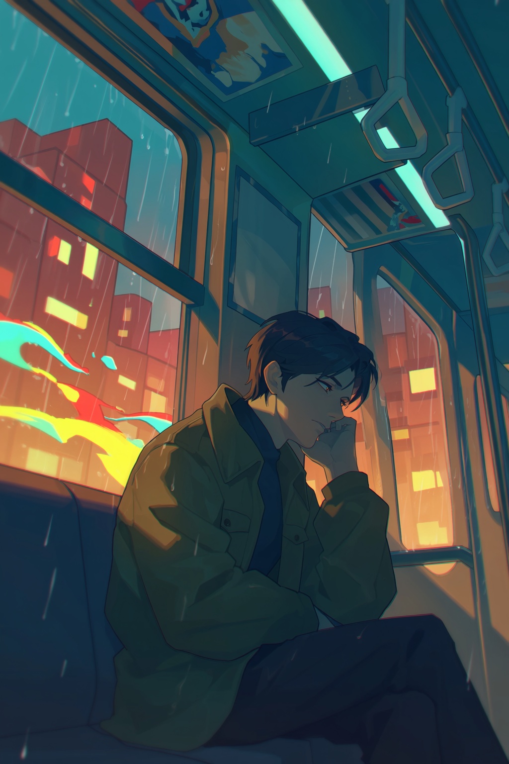 highres,  absurdres,  @xiao_xiaolong A moody on Tensor.Art