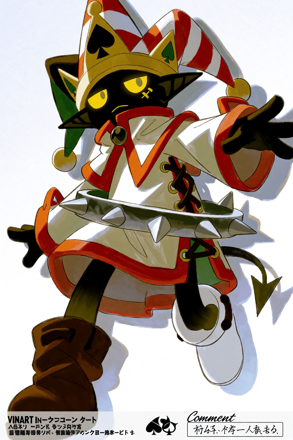 vinneart,  In a dynamic,  low-angle perspective against a plain white background with ample negative space on Tensor.Art