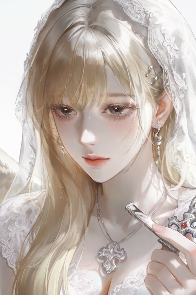 1girl,  solo,  golden blonde hair on Tensor.Art