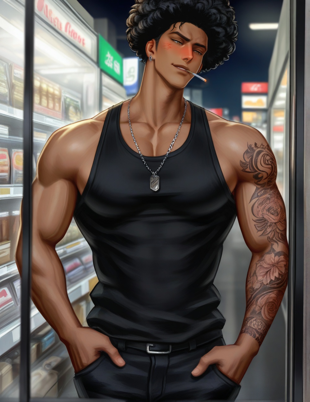 ((19 yo handsome man)),  1boy,  masculine on Tensor.Art