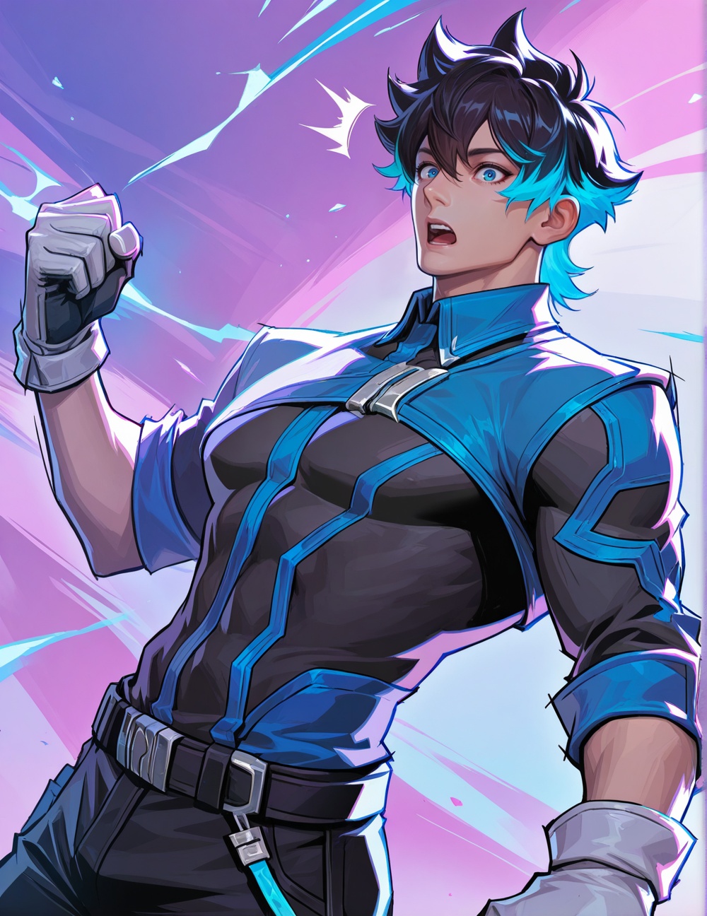 vibrant,  detailed background,  detailed face and eyes on Tensor.Art