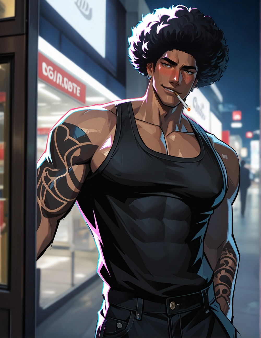 ((19 yo handsome man)),  1boy,  masculine on Tensor.Art