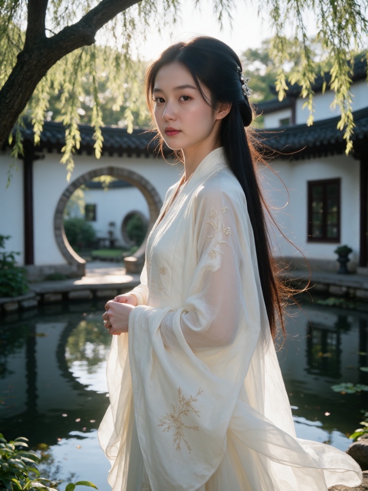清姿如画 by 风花雪月 on Tensor.Art