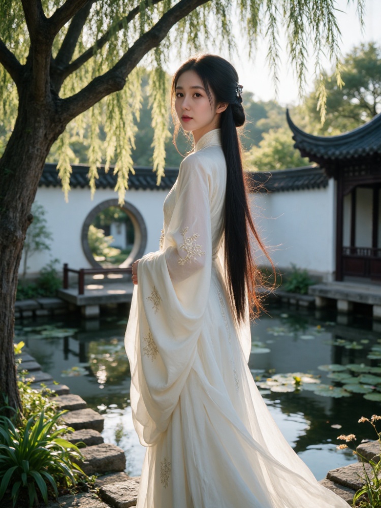 清姿如画 by 风花雪月 on Tensor.Art