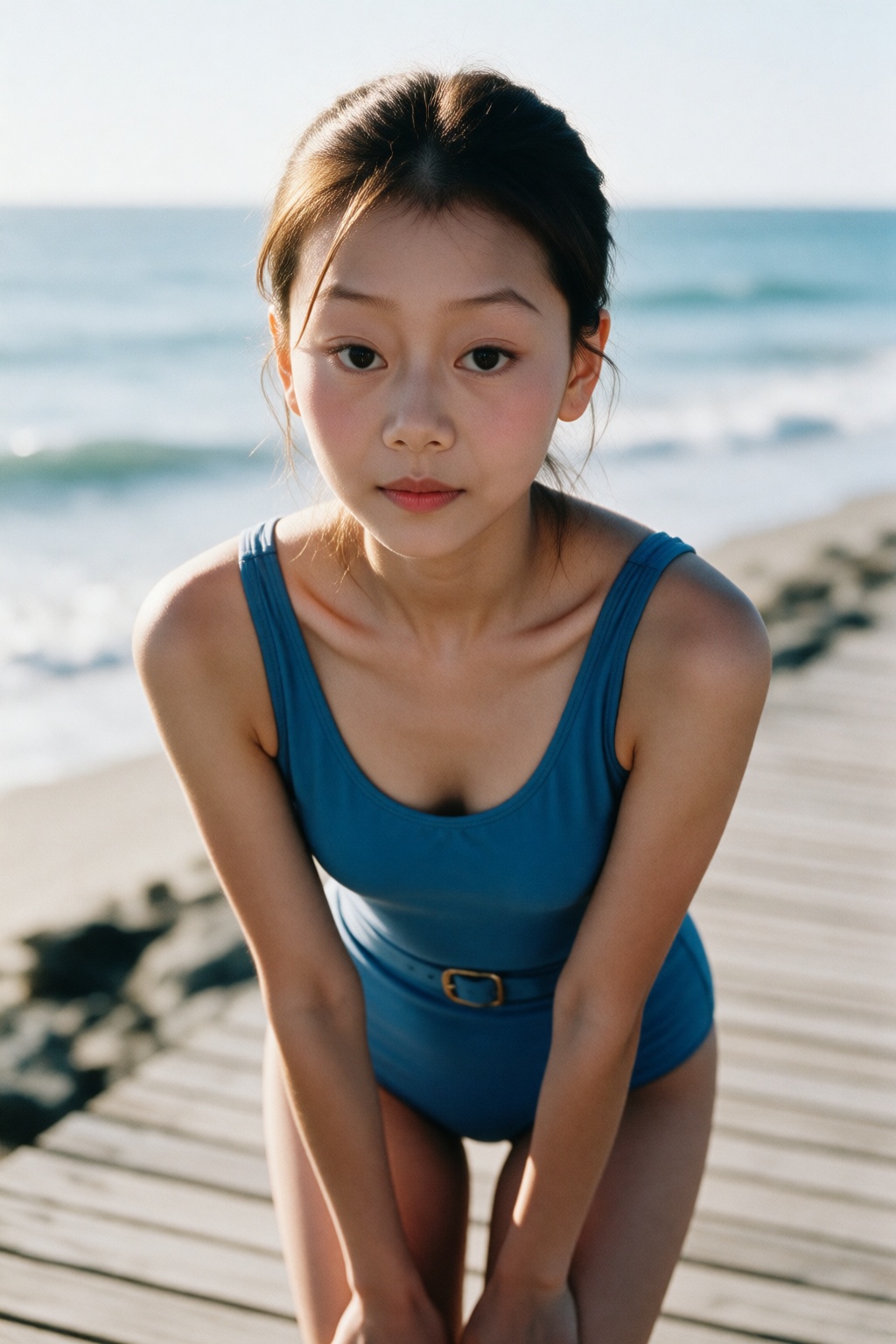 photorealistic fashion editorial photoshoot,  real ***** east asian woman,  magazine spread on Tensor.Art