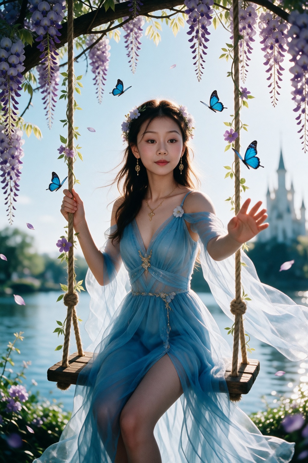 photorealistic fashion editorial photoshoot,  real ***** east asian woman,  magazine spread on Tensor.Art
