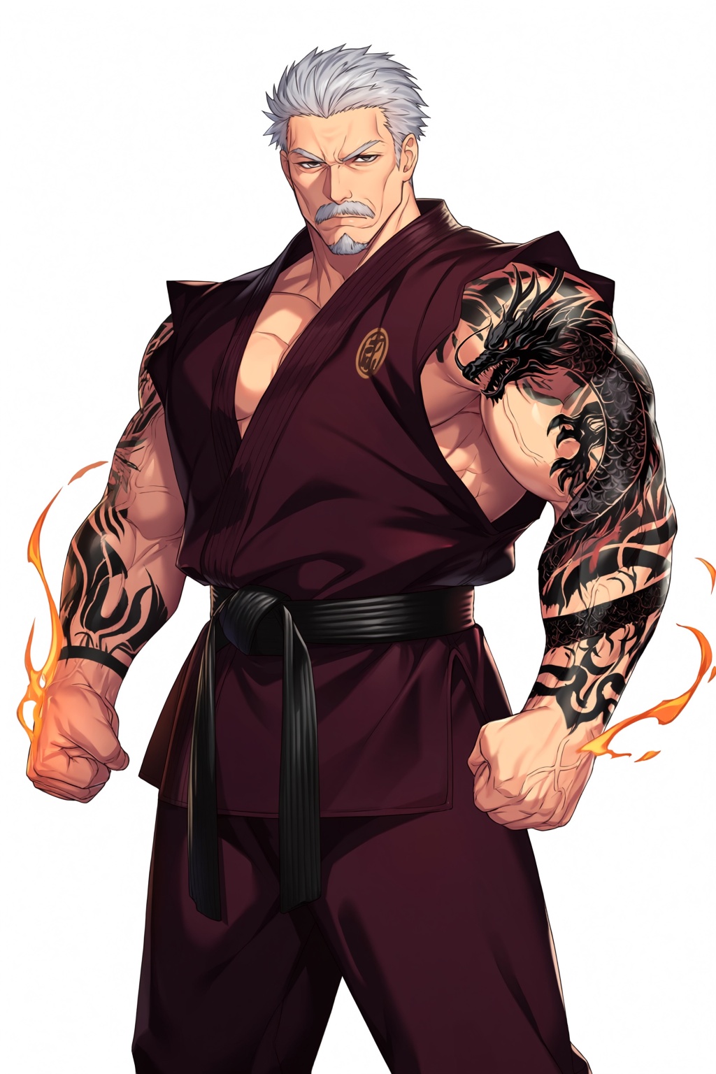 highres,  absurdres,  @dd_(vktr4837) A muscular on Tensor.Art