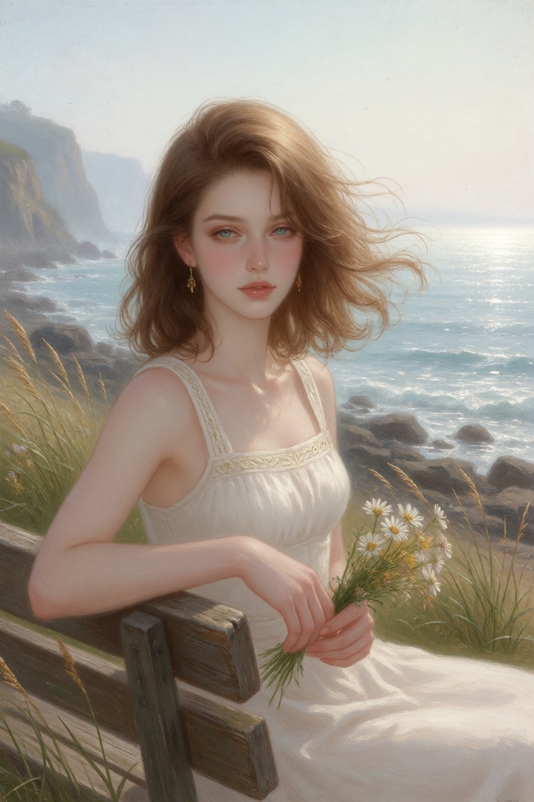 1girl,  solo,  semi close-up on Tensor.Art