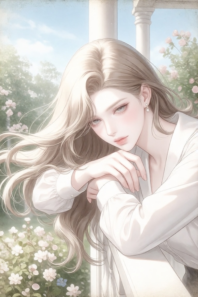 1girl,  solo,  semi close-up on Tensor.Art